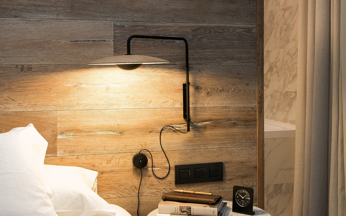 Abnormal Classic Modern Minimalist Plug-In Wall Lamp