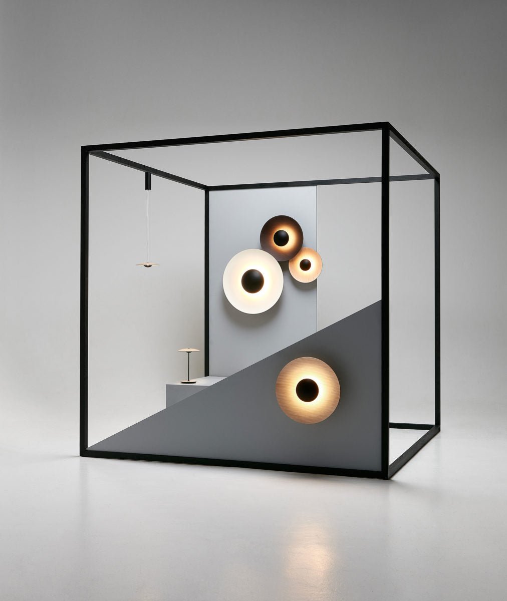Ginger Modern Minimalist Round Wall Lamp