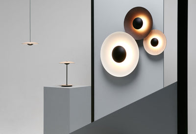 Ginger Modern Minimalist Round Wall Lamp