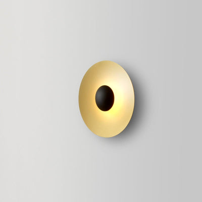 Ginger Modern Minimalist Round Wall Lamp