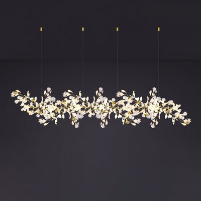 Eurzoris Gingko Leaf Chandelier