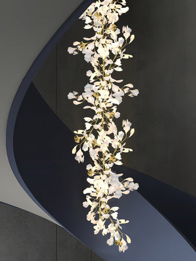 Eurzoris Gingko Leaf Chandelier