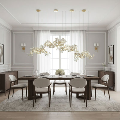 Ginkgo Cluster Chandelier