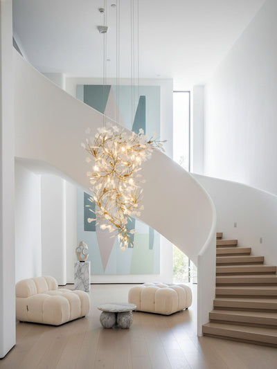 Bough Zephyr Ceramics Chandelier