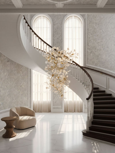Bough Zephyr Ceramics Chandelier