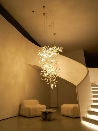 Bough Zephyr Ceramics Chandelier