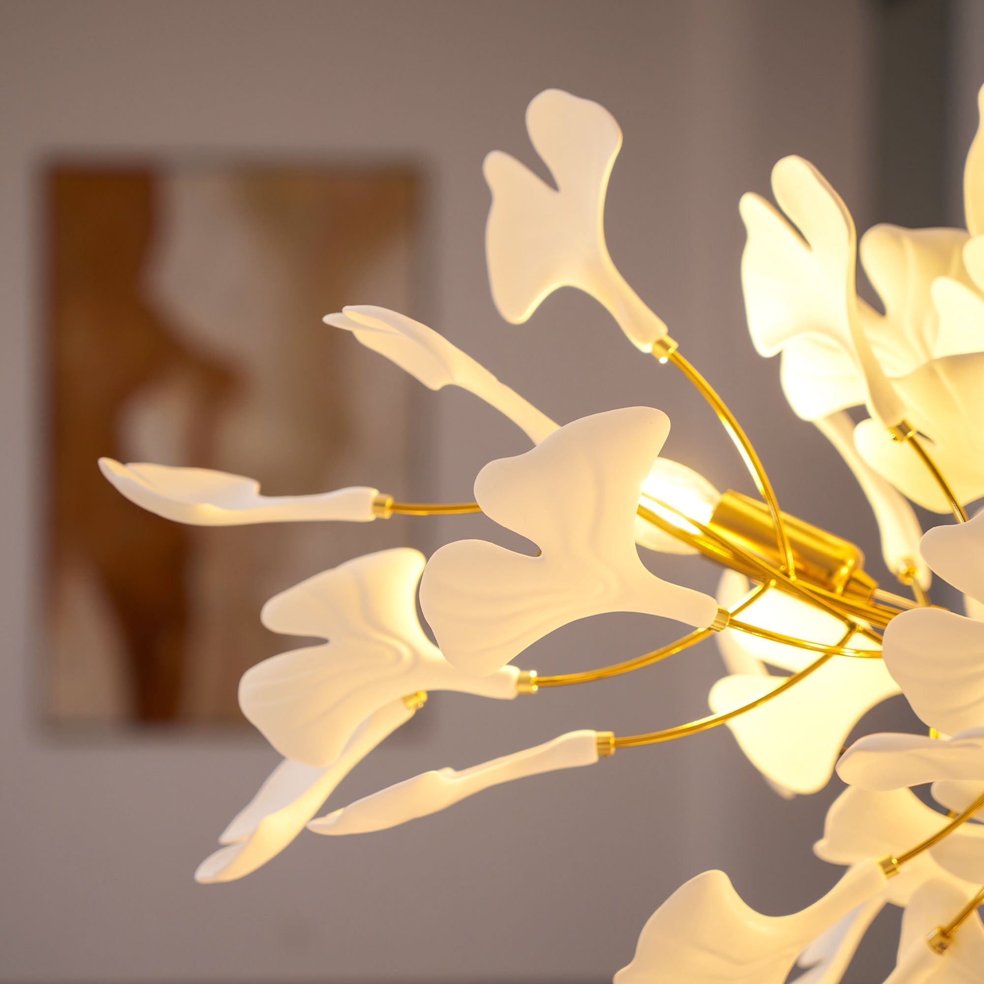 Bough Zephyr Ceramics Chandelier
