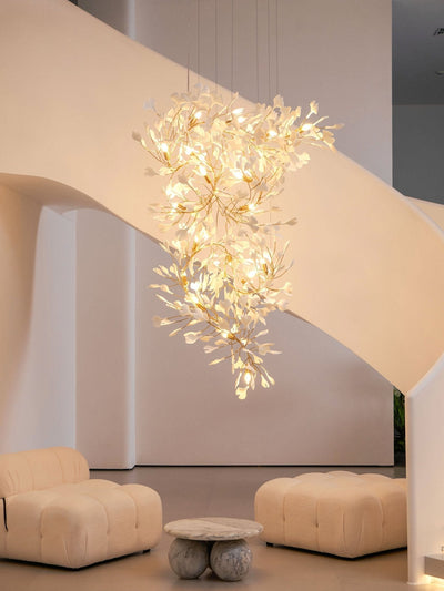 Bough Zephyr Ceramics Chandelier