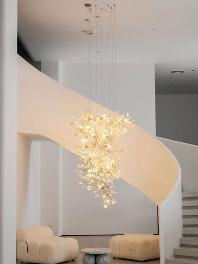 Bough Zephyr Ceramics Chandelier