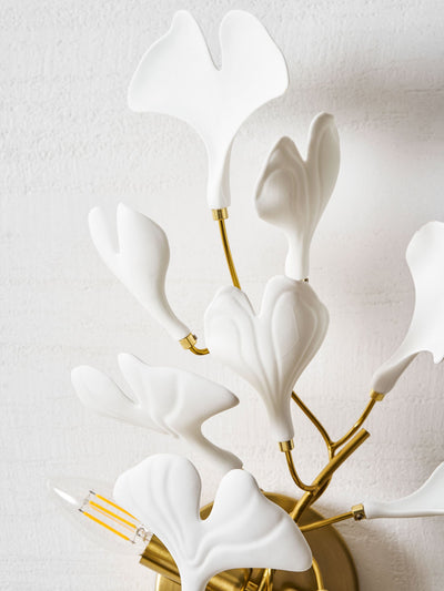Ardenstone Gingko Flowers Indoor Wall Light