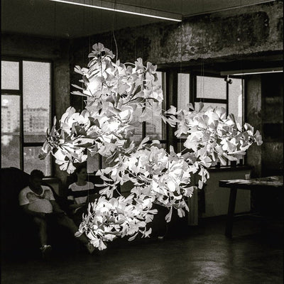 Eurzoris Gingko Leaf Chandelier