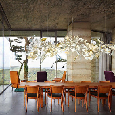 Eurzoris Gingko Leaf Chandelier