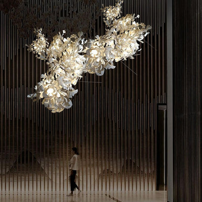 Eurzoris Gingko Leaf Chandelier