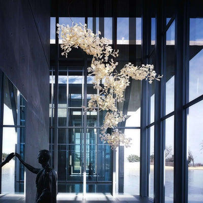 Eurzoris Gingko Leaf Chandelier