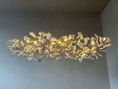 Eurzoris Gingko Leaf Chandelier