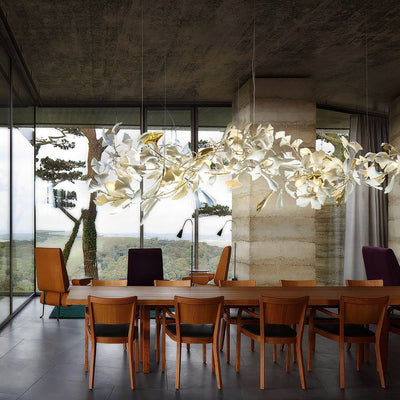 Eurzoris Gingko Leaf Chandelier