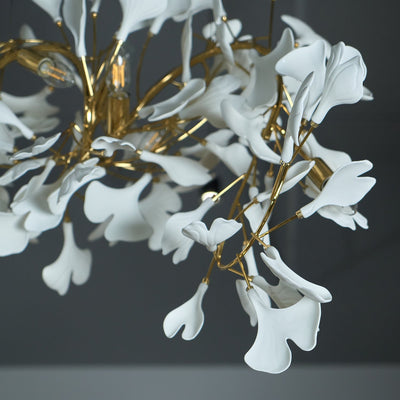 Ginkgo Cluster Chandelier