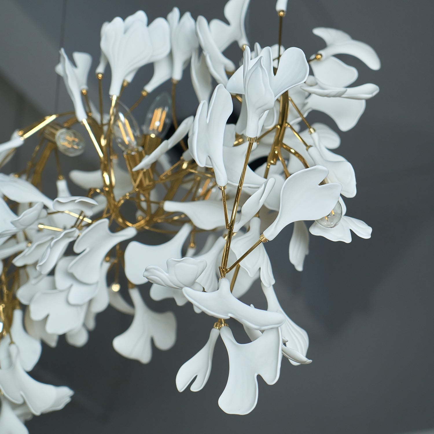 Ginkgo Cluster Chandelier
