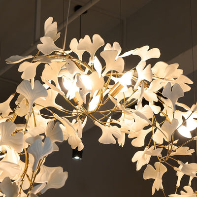 Ginkgo Cluster Chandelier