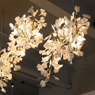 Ginkgo Cluster Chandelier