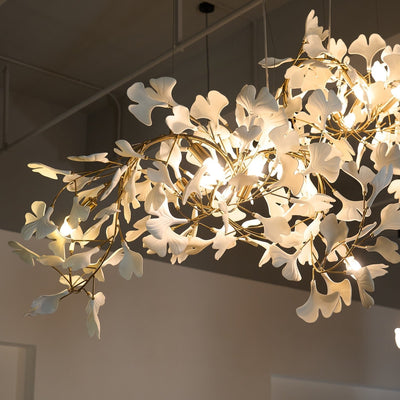 Ginkgo Cluster Chandelier