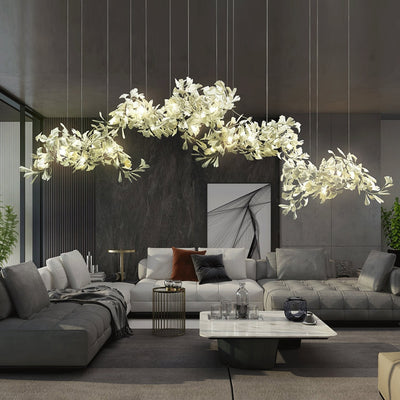 Ginkgo Cluster Chandelier