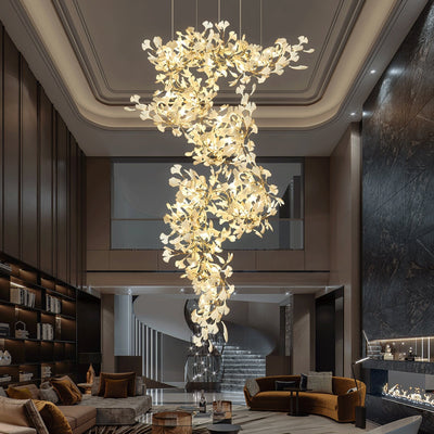 Bough Zephyr Ceramics Chandelier
