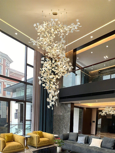 Bough Zephyr Ceramics Chandelier
