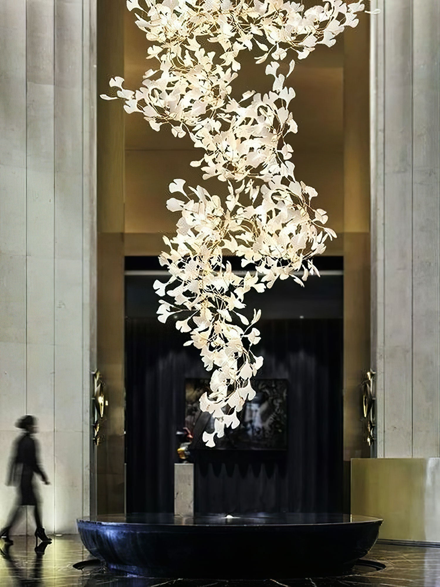 Bough Zephyr Ceramics Chandelier