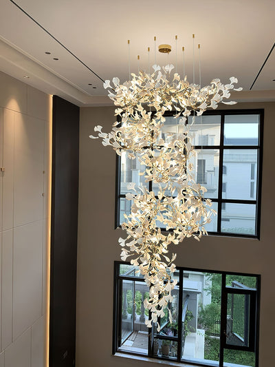 Bough Zephyr Ceramics Chandelier