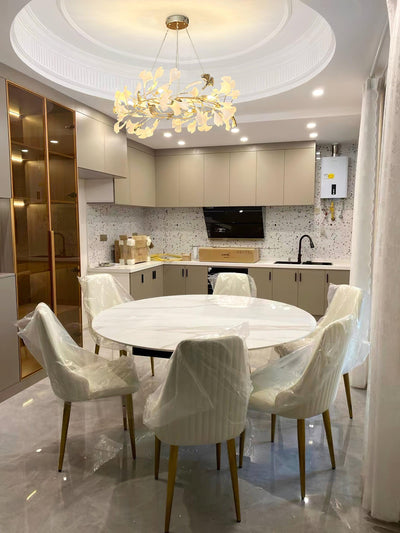 Orelalella Chandelier Gingko LED Branch
