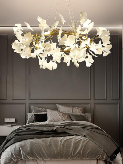 Orelalella Chandelier Gingko LED Branch