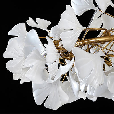Orelalella Chandelier Gingko LED Branch
