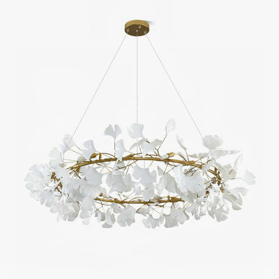 Orelalella Chandelier Gingko LED Branch