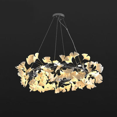 Orelalella Chandelier Gingko LED Branch