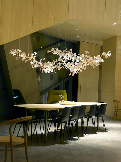 Eurzoris Gingko Leaf Chandelier