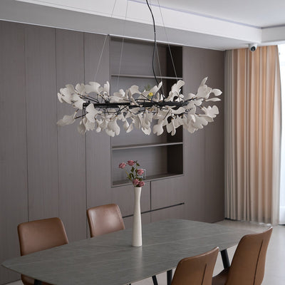 Orelalella Chandelier Gingko LED Branch