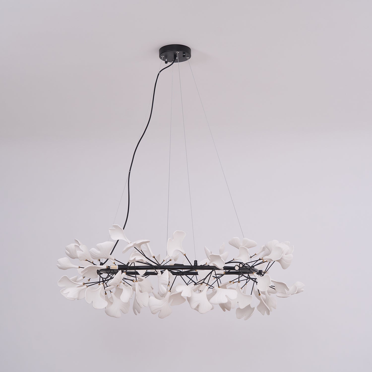 Orelalella Chandelier Gingko LED Branch