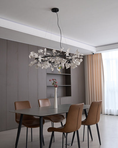Orelalella Chandelier Gingko LED Branch