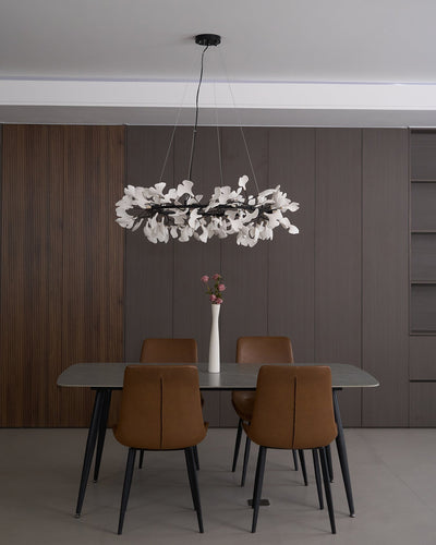 Orelalella Chandelier Gingko LED Branch