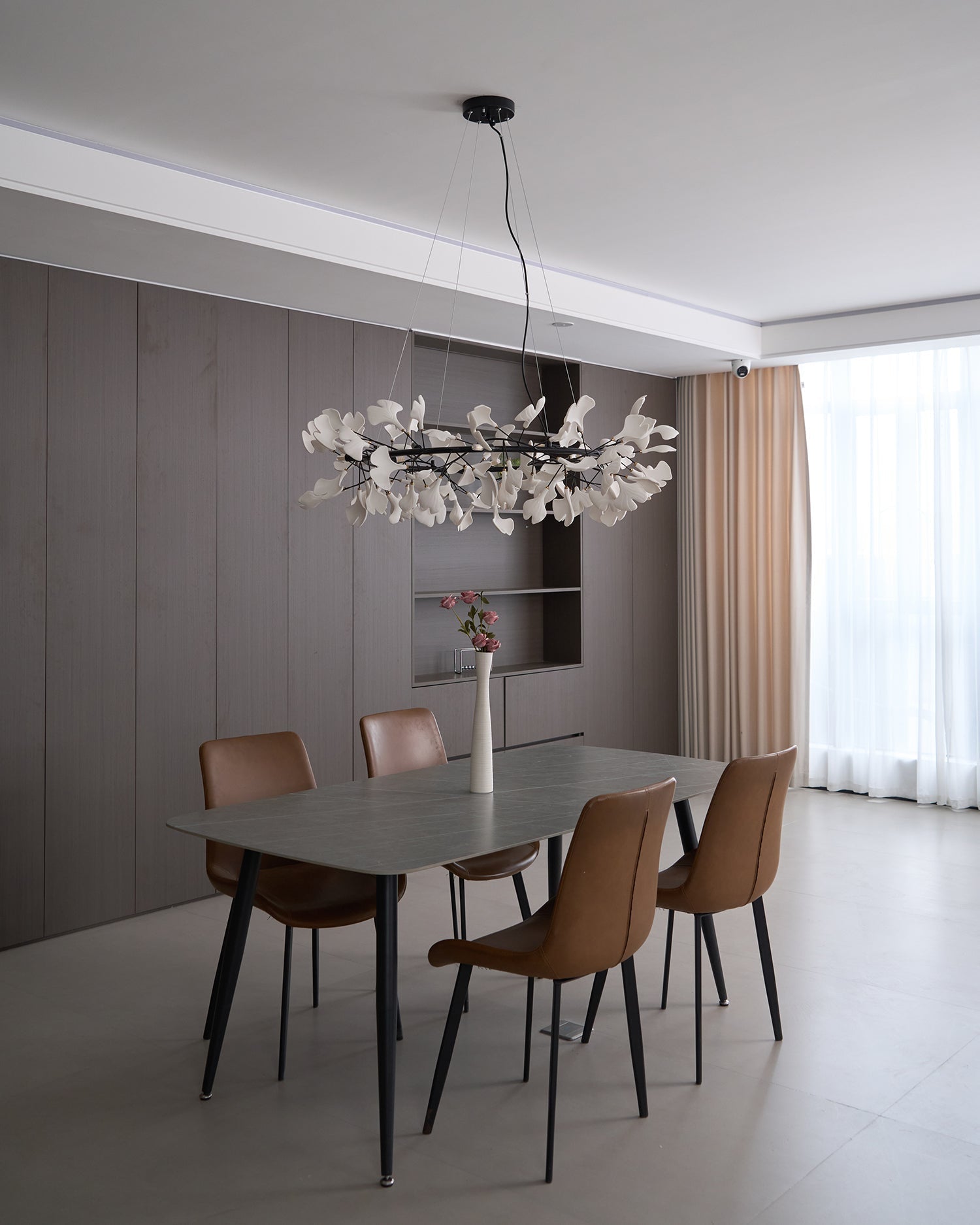 Orelalella Chandelier Gingko LED Branch