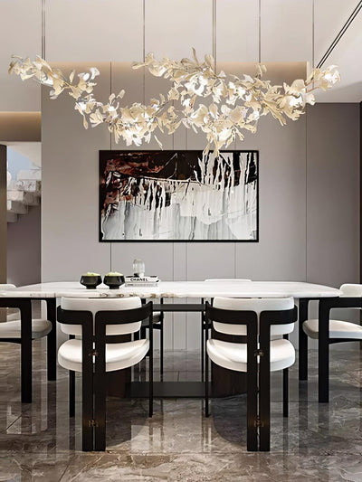 Elorus Double Layer Combination Gingko Chandelier