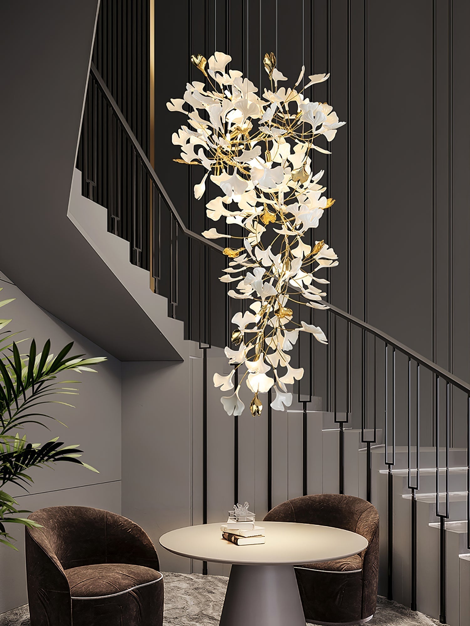 Calaena Gingko Chandelier