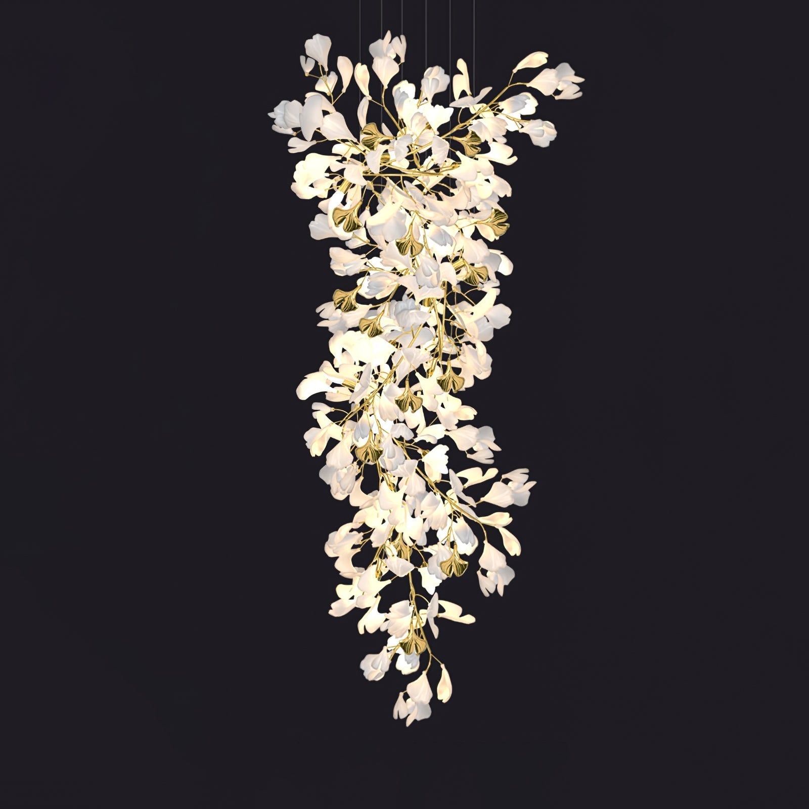 Calaena Gingko Chandelier