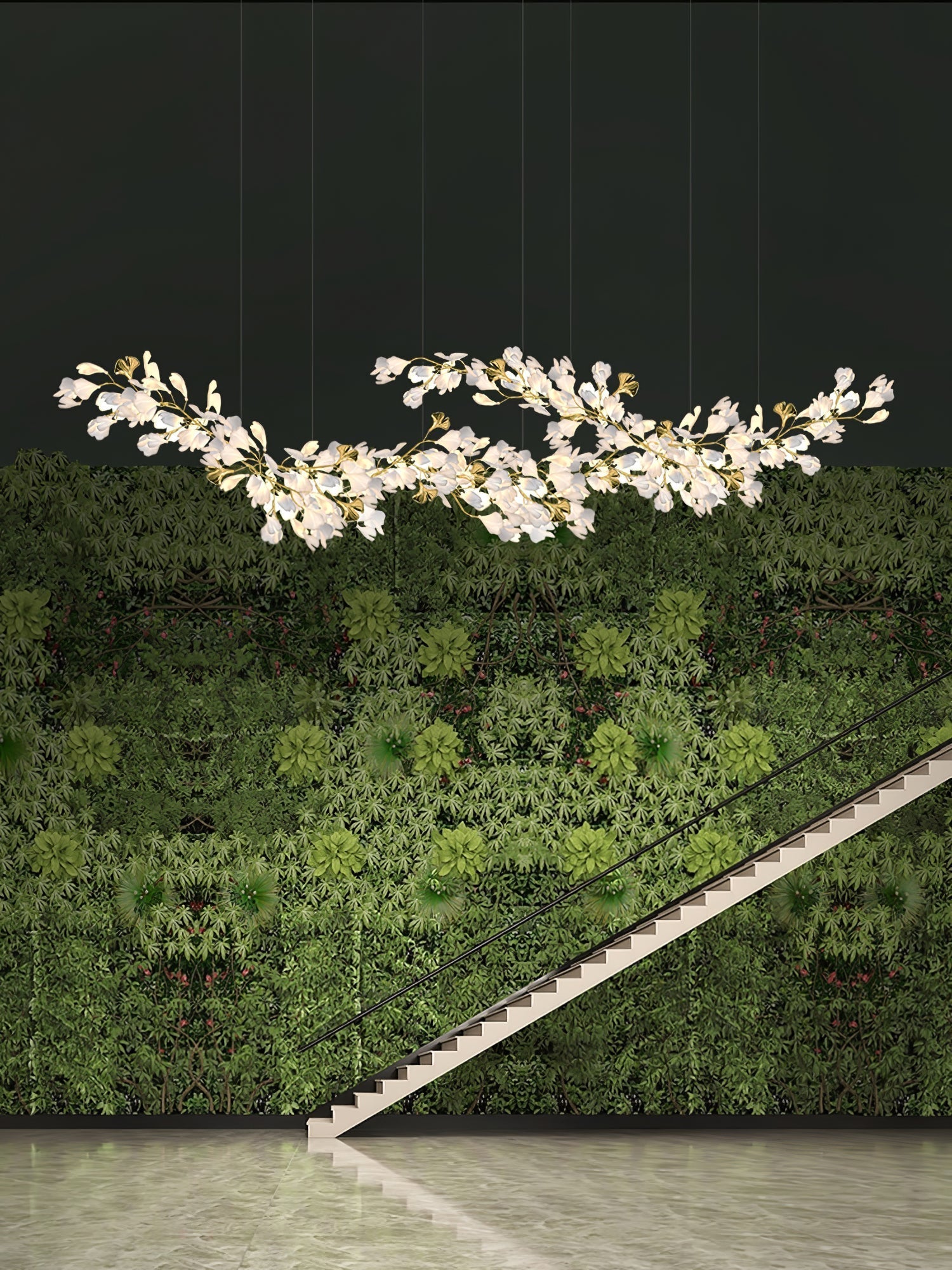 Calaena Gingko Chandelier