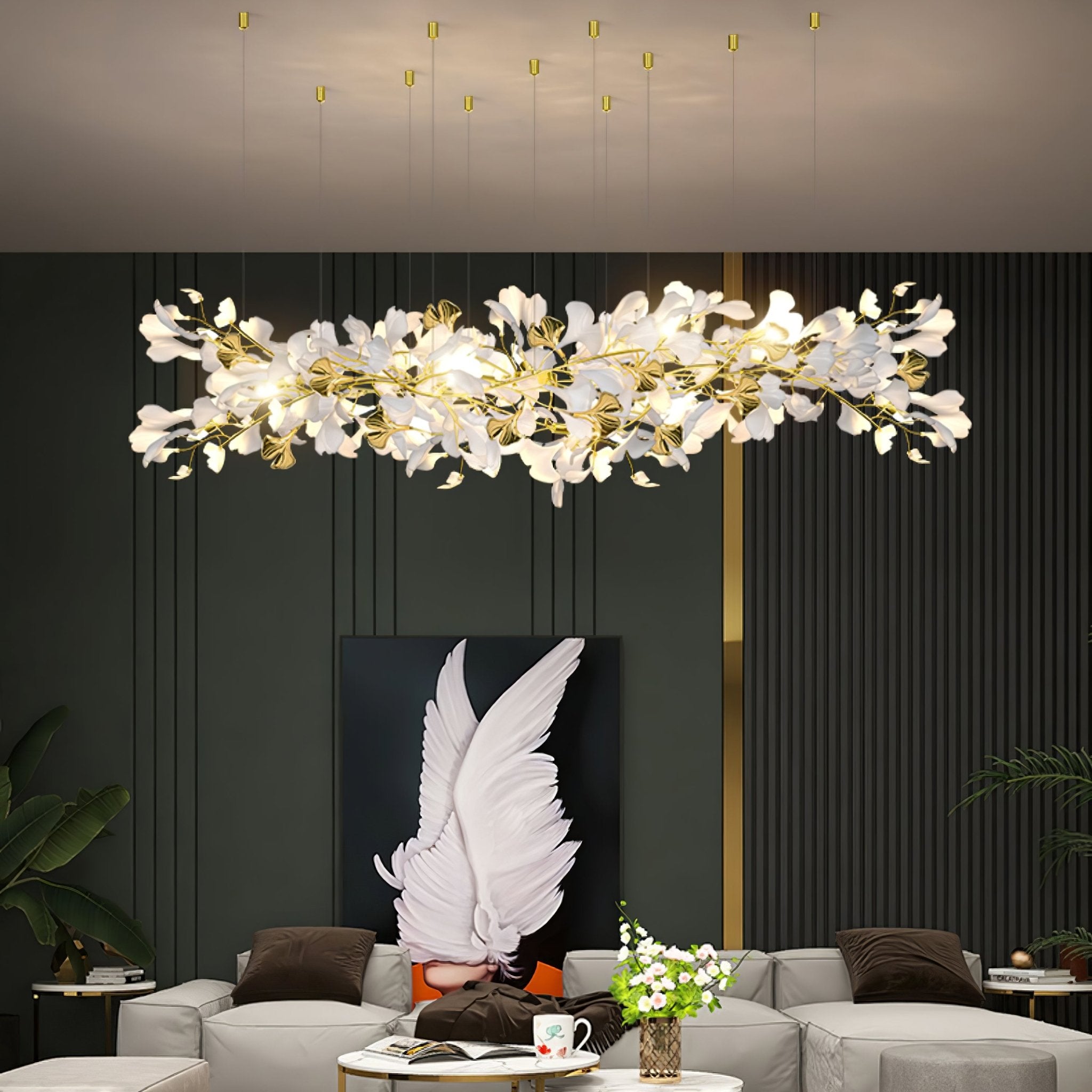 Calaena Gingko Chandelier