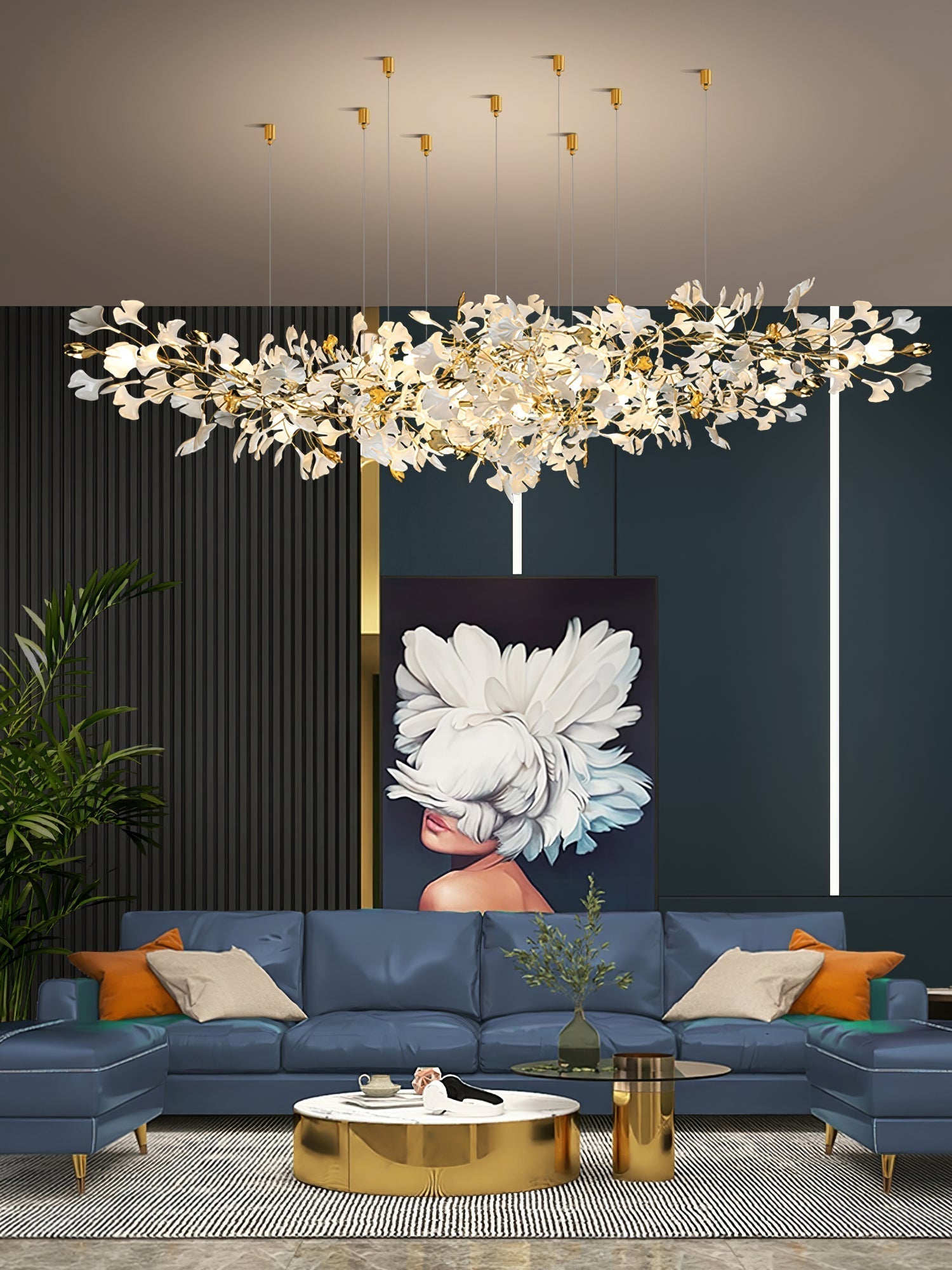 Calaena Gingko Chandelier