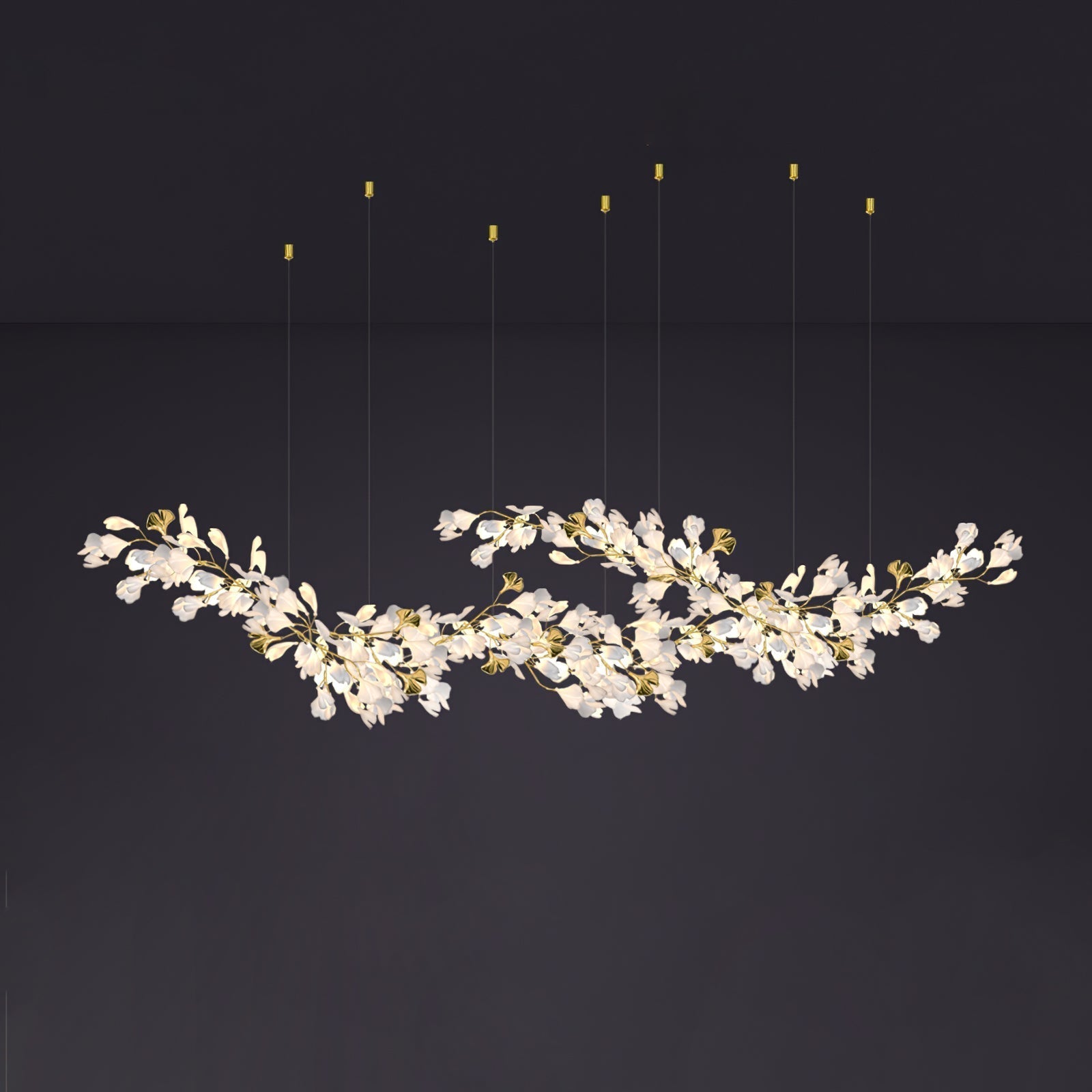 Calaena Gingko Chandelier