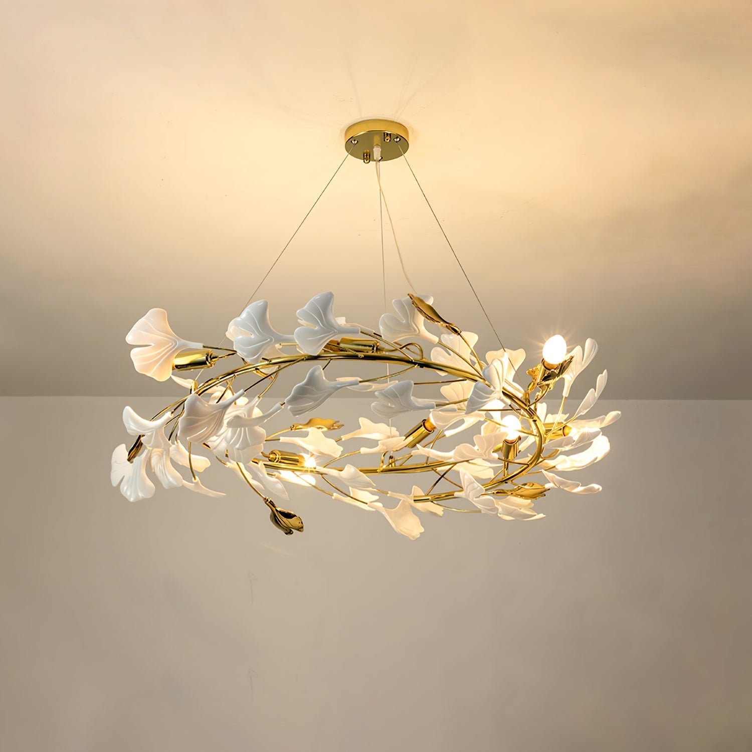 Calaena Gingko Chandelier