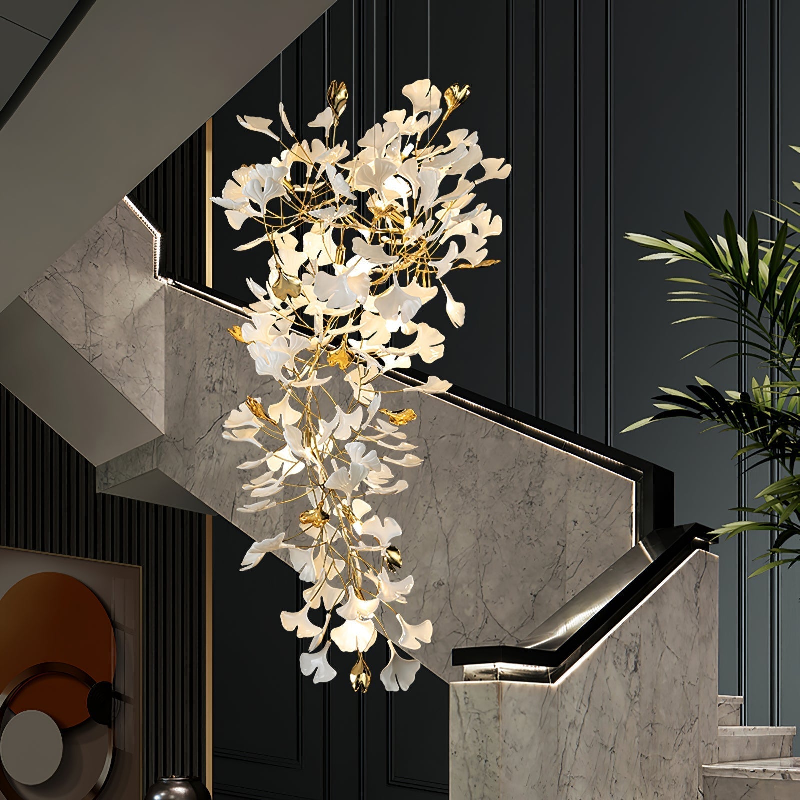 Calaena Gingko Chandelier